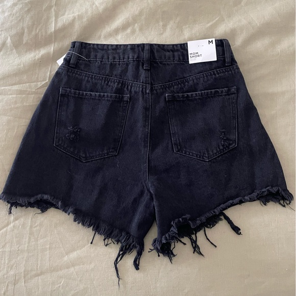 High Rise Mom Shorts - Picture 2 of 3